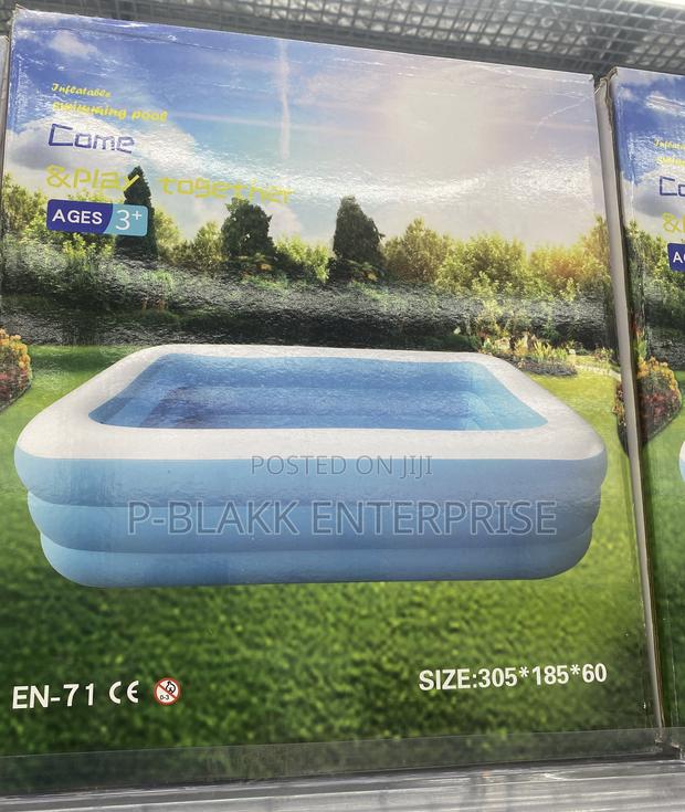 Inflatable Swimming Pool 305cm*185cm*60cm · Photo 2