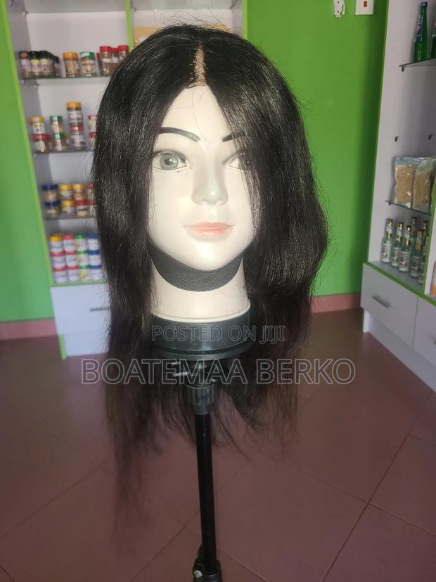 Black Wavy Human Hair Wig · Photo 7