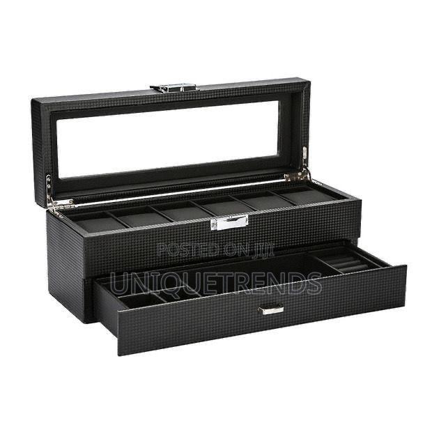 6 Slots Watchcase With Jewelry Drawer · Photo 4