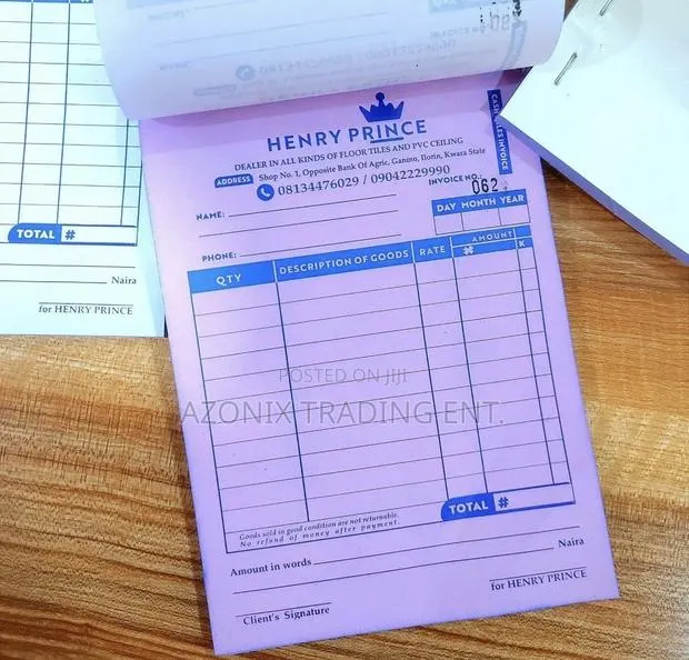 Receipt and Invoice Printing · Photo 1