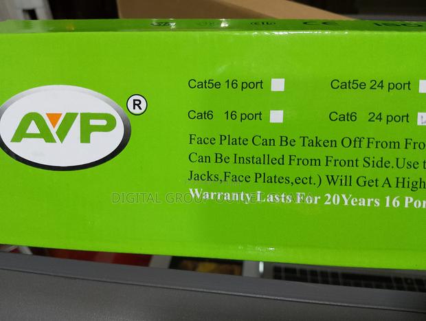 24 Port Cat6 Full-Loaded Patch Panel · Photo 3