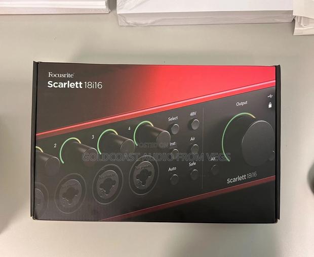 Focusrite Scarlett 18i16 Usb-C Audio/Midi Interface-4th Gen · Photo 1