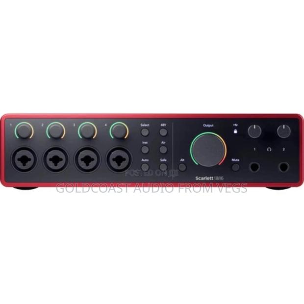 Focusrite Scarlett 18i16 Usb-C Audio/Midi Interface-4th Gen · Photo 2