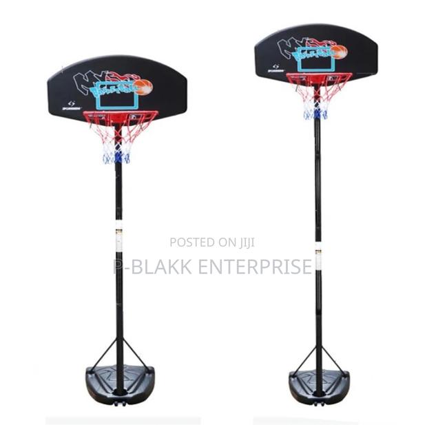 Portable Adjustable Basketball Hoop Stand 5.4ft To10ft · Photo 2