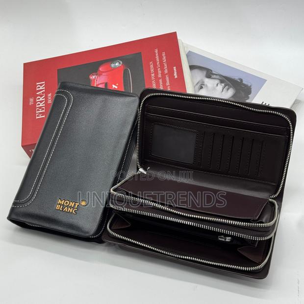 Mont Blanc Leather Purses (Black and Coffee Color) · Photo 4