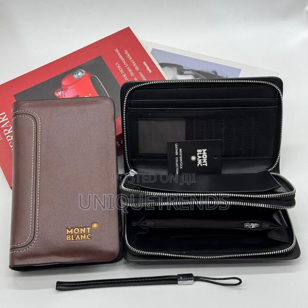 Mont Blanc Leather Purses (Black and Coffee Color) · Photo 5