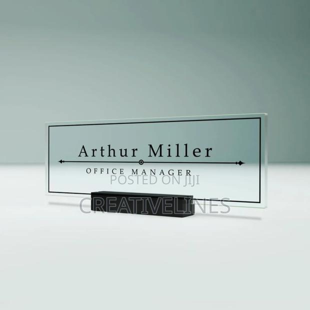 Office Name Plate Signage · Photo 2