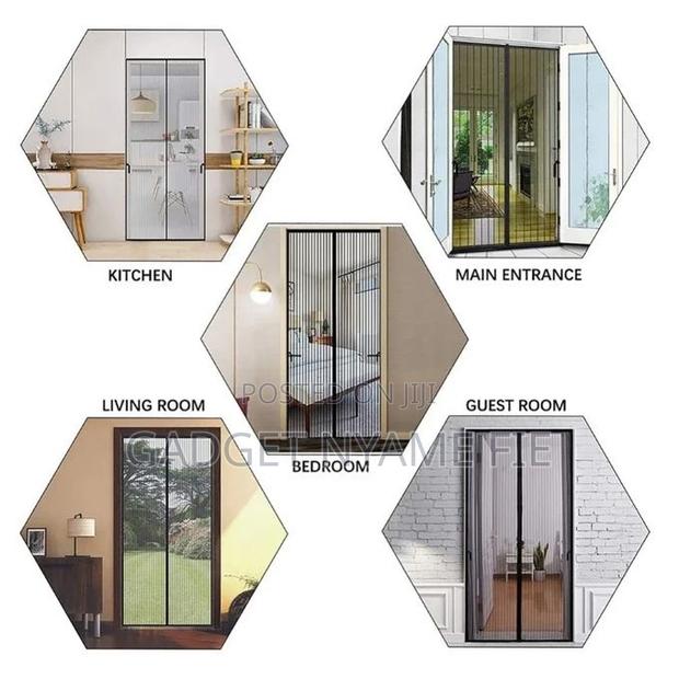 Mesh Magnetic Screen Door - 210cmx110cm · Photo 6