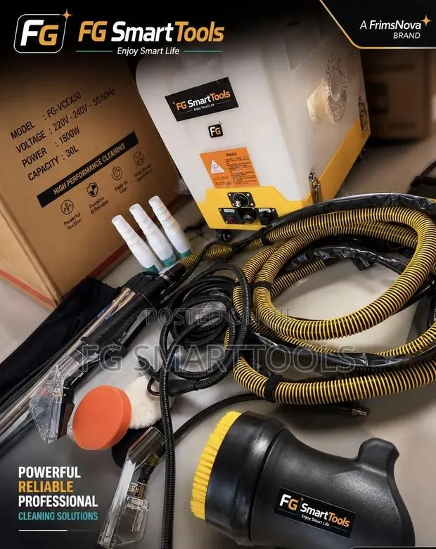 High Pressure Steam Cleaner and Wet Dry Vacuum Exractor · Photo 1