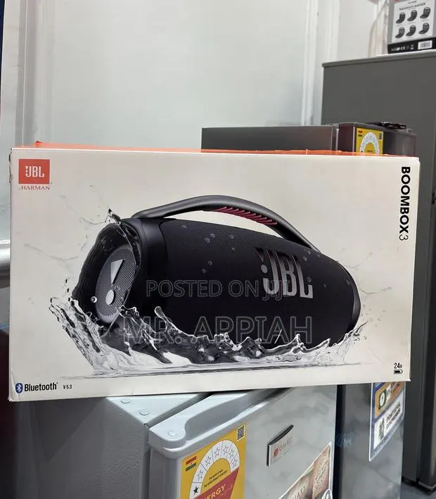 Purchase Durable JBL Boombox 3 Wireless Speaker(Premium)180watt · Photo 1