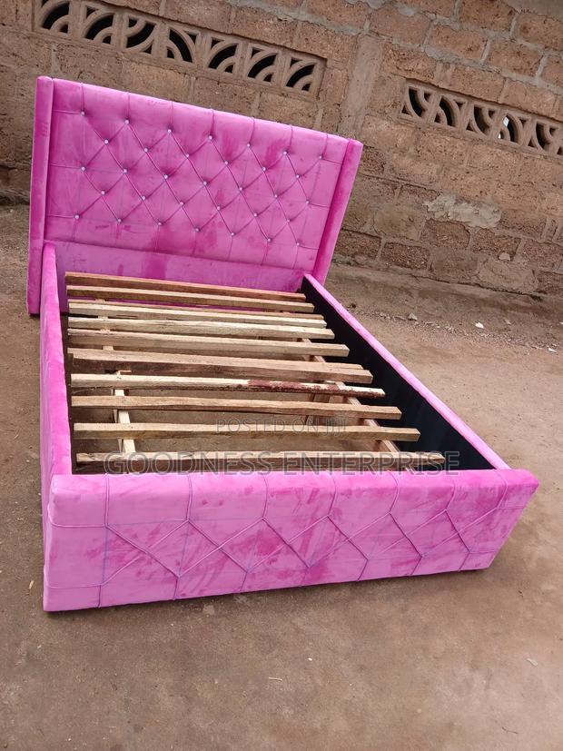 Pink Double Bed Frame · Photo 1