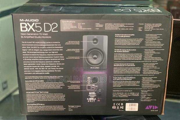 M-Audio Bx5 D2 Studio Monitors [Avid Version] · Photo 3