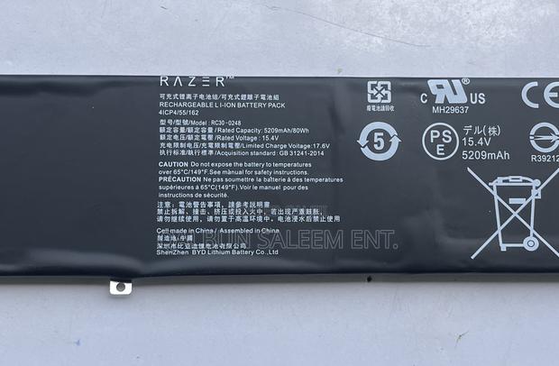 New Rc30-0248 Battery For Razer Blade 15 2018 Rz09-02386e92 · Photo 5