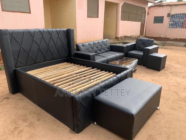 Double Bed Frame With 3in and Single Set · Photo 1