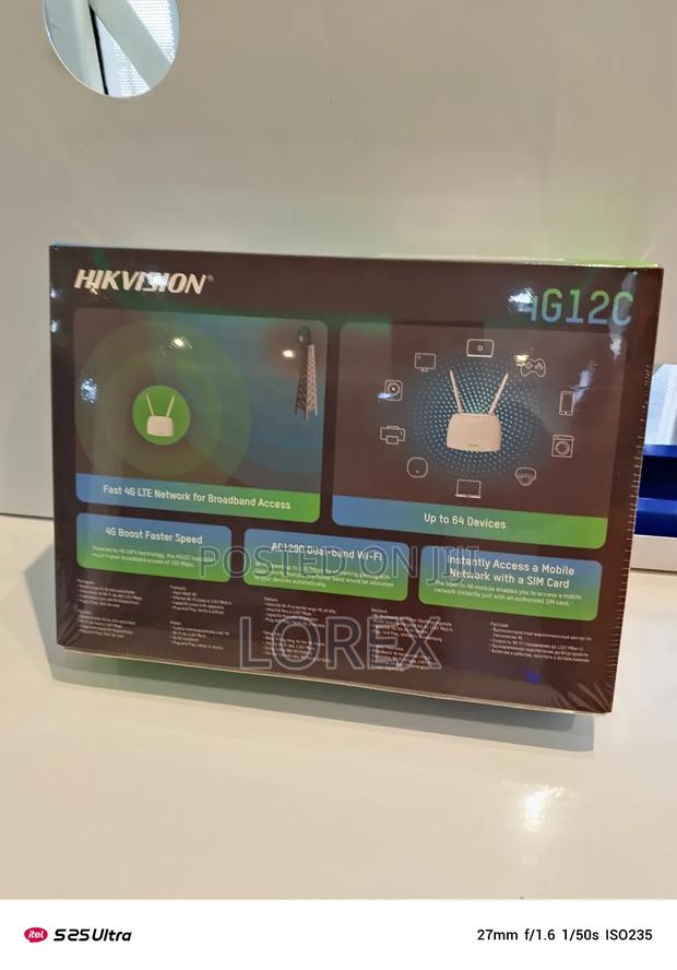 Hikvision 4g Sim Router Universal 4g12c 1200mbps · Photo 2