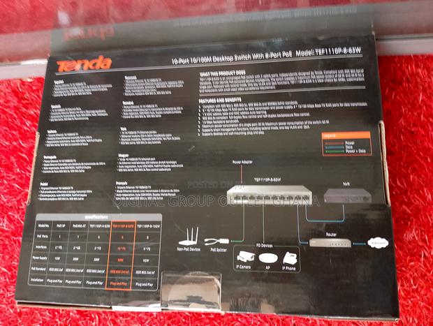 8 Port Tenda Poe Switch · Photo 3