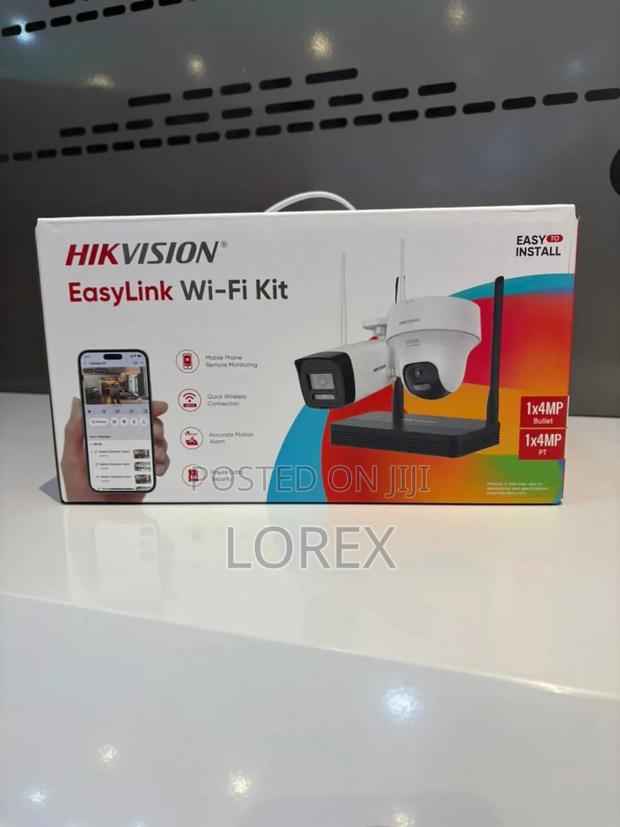 Hikvision 4mp Wifi Kit 2way Audio NVS Kit Nks424w02h · Photo 2