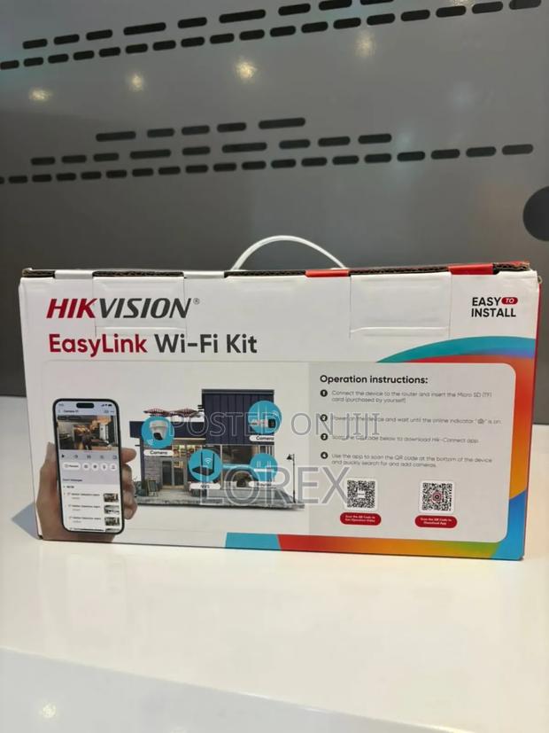 Hikvision 4mp Wifi Kit 2way Audio NVS Kit Nks424w02h · Photo 3