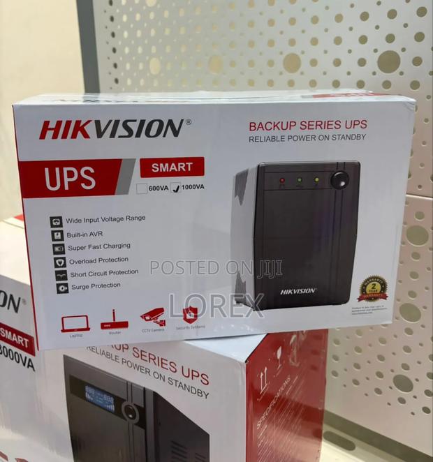 Hikvision Ups 1000va or 1kva Built-in (Avr)Ds-Ups1000 · Photo 2