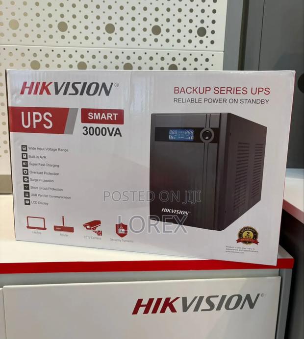 Hikvision 3000va or 3kva Ups Built in (Avr) Ds-Ups3000 · Photo 1