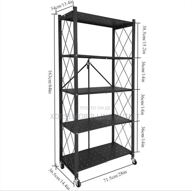 5 Layers Foldable Storage Rack · Photo 5
