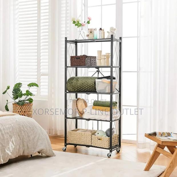 5 Layers Foldable Storage Rack · Photo 2