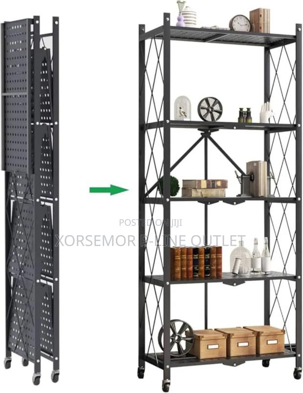 5 Layers Foldable Storage Rack · Photo 3