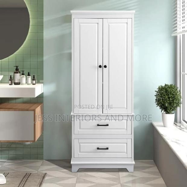 Freestanding Bathroom Cabinet With 2 Drawers · Photo 4