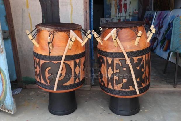 Atumpan (Talking Drum) Pair · Photo 2