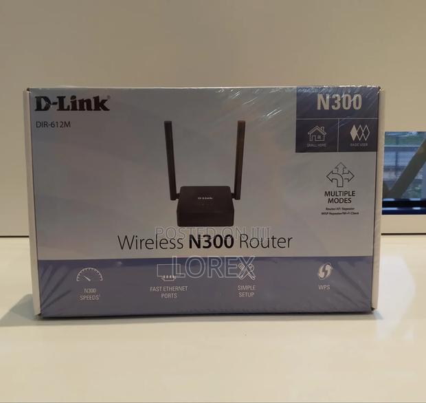 D-Link Wireless N300 Router Broadband Dir-612m · Photo 1