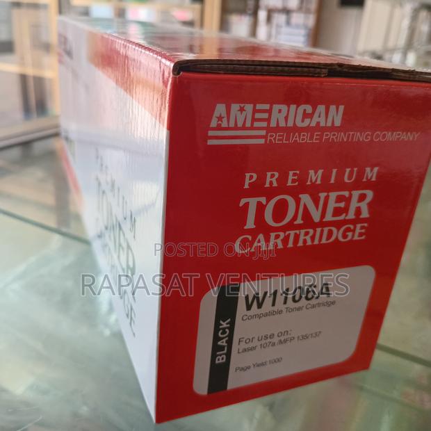 American 106a Black Toner Cartridge (W1106a) · Photo 4