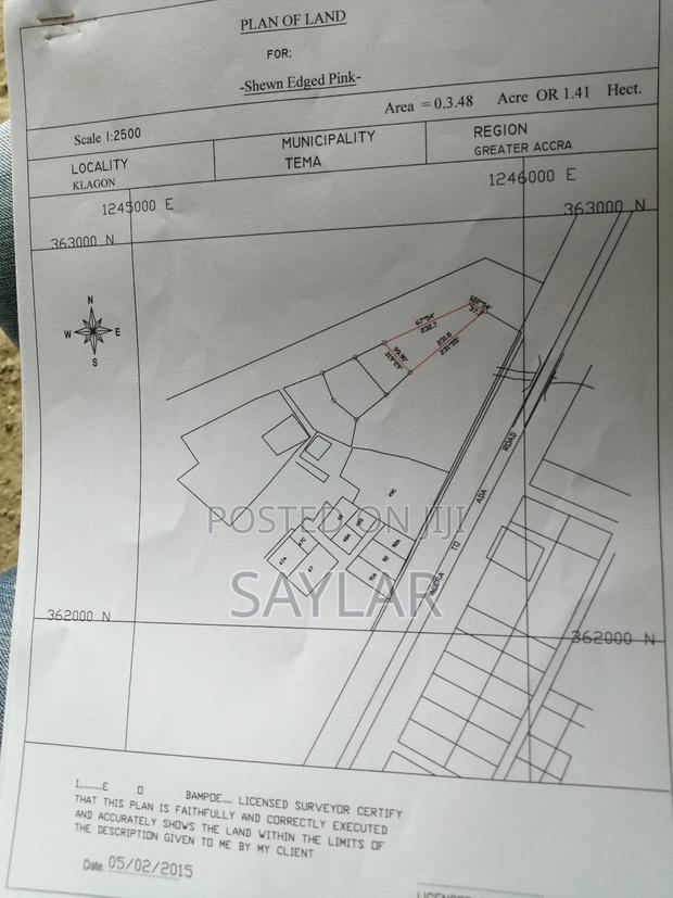 Land's for Sale Klagon, Tema West · Photo 8