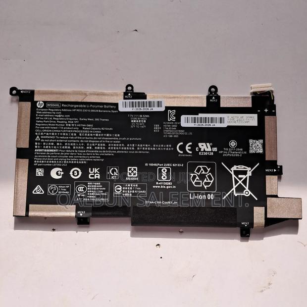 Hp Ws04xl Laptop Battery for Hp Spectre X360 14-Ea 14t-Ea000 · Photo 1