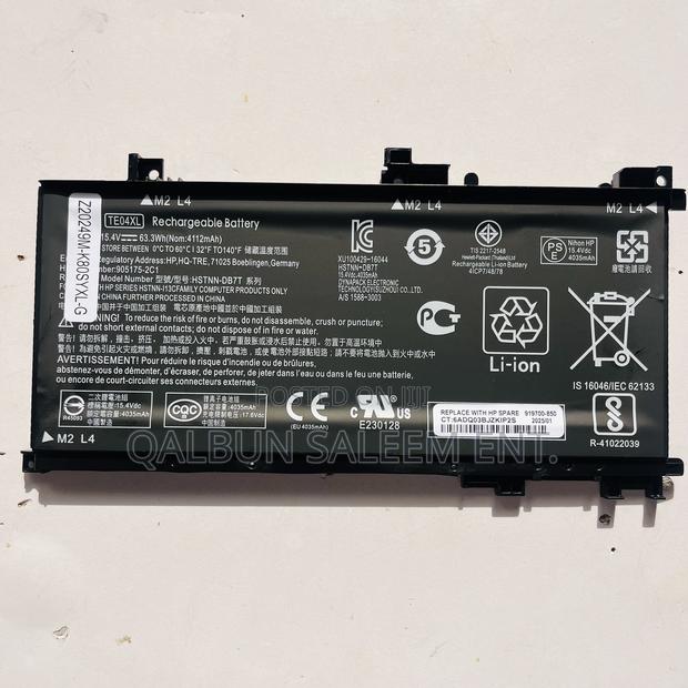 Hp Te04xl Laptop Battery For Hp Omen 15-ax200 15-ax250wm · Photo 1