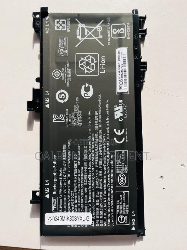 Hp Te04xl Laptop Battery For Hp Omen 15-ax200 15-ax250wm · Photo 3