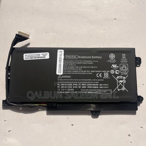 Hp Px03xl Battery For Envy 14 Touchsmart M6 M6-k M6-k125dx · Photo 1