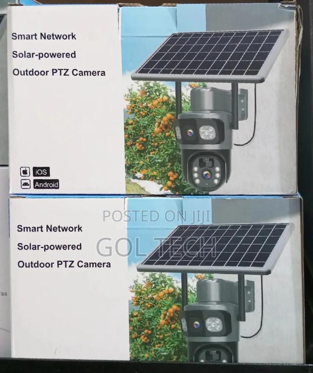 Solar Camera 4g Dual Lens With Motion Sensor PTZ Camera · Photo 1