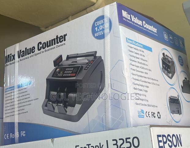 Bill Counter or Counting Al-5500t Mix Value Counter, Money · Photo 2