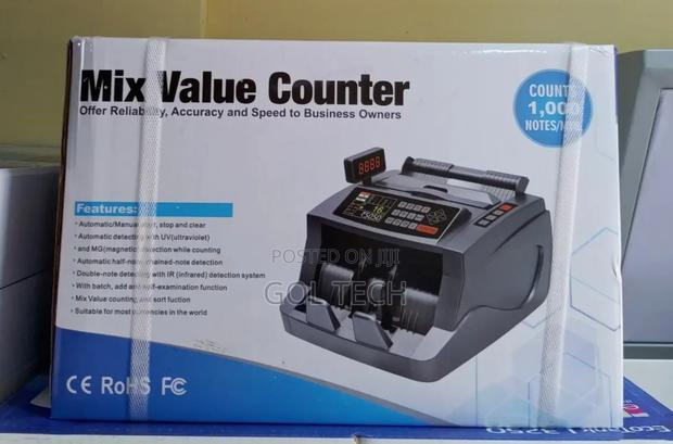 Bill Counting Machine Al-5500t Mix Value Counter, Money · Photo 1