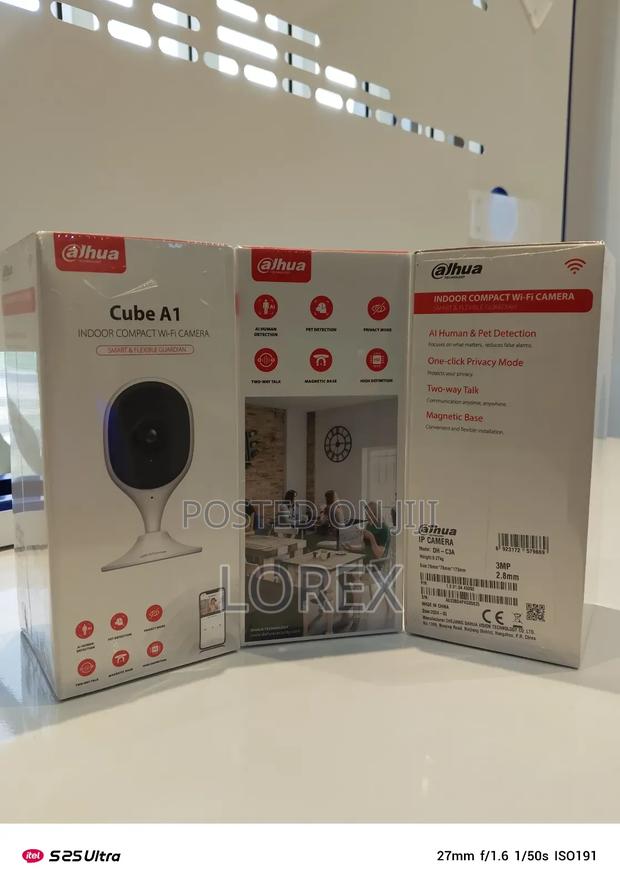 Dahua 3mp 2.8mm Wi-Fi Indoor Camera 2way Audio C3a Cube A1 · Photo 2