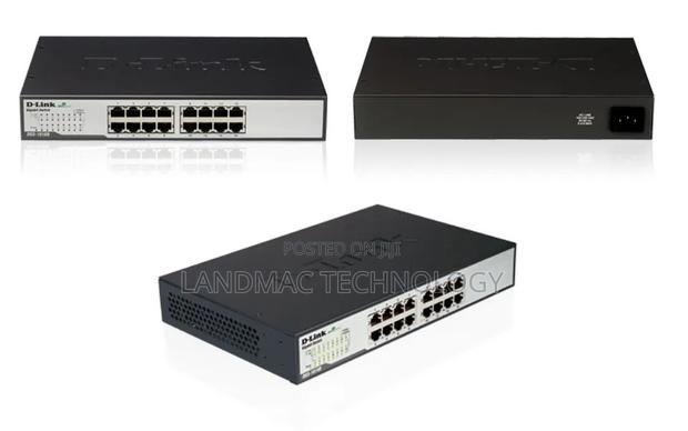 D-Link DGS-1016d 16 Port Gigabit Desktop Switch · Photo 1