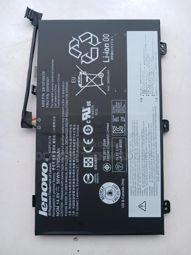 Original Lenovo 00hw001 Battery for Thinkpad S3 Yoga 14 Seri · Photo 3