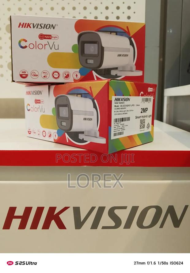 Hikvision 2mp Full Color Vu+Audio Ds-2ce10dfot-LPFS · Photo 1