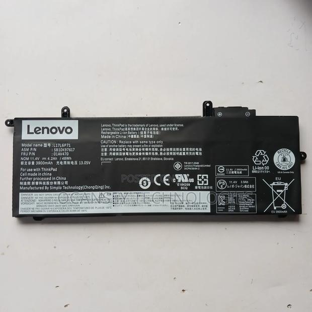 Original Lenovo L17m6p71 Laptop Battery for X280 A285 · Photo 1