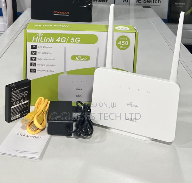 Hilink 4g/5g Router Wifi 6 450mbps With Battery (Mf106) · Photo 3