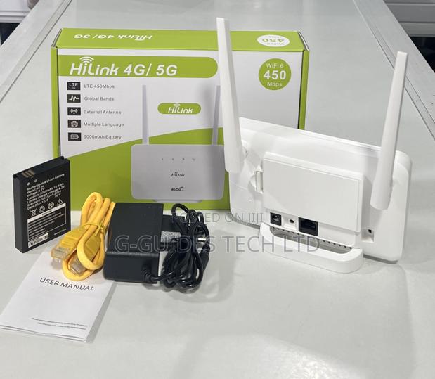 Hilink 4g/5g Router Wifi 6 450mbps With Battery (Mf106) · Photo 2