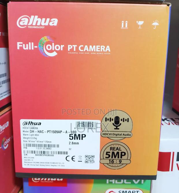 Dahua Analog Mini PTZ 5mp Audio Hac-Pt1509a-a-Led · Photo 2