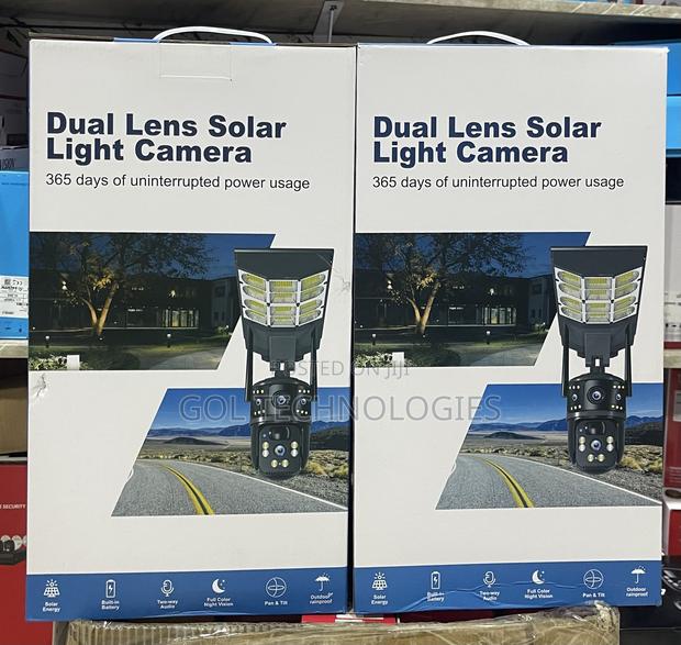 Solar Street Light 4g Solar Camera Dual Lens Ultra Hd Camera · Photo 1