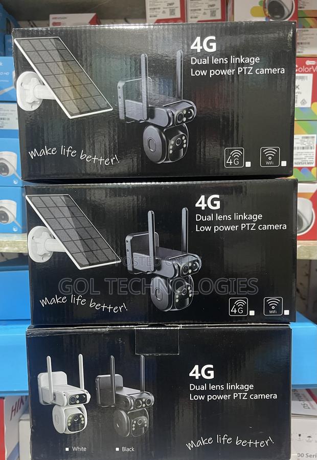 Dual Lens Solar Camera 4g Ultra Hd Camera With Motion · Photo 2