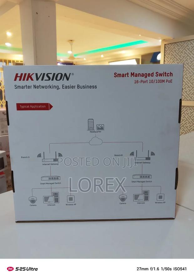 Hikvision 16port Smart Poe Managed Switch S-3e1318p-Ei/M · Photo 2